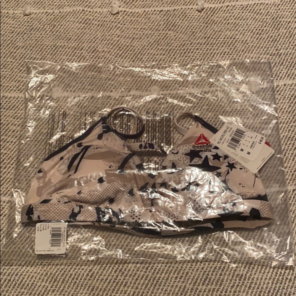 Reebok micro bra CrossFit Games 2020 print